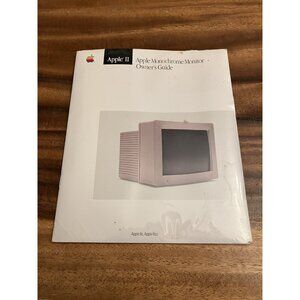 Apple II Monochrome Monitor Vintage Owners Guide Booklet - NEW/SEALED